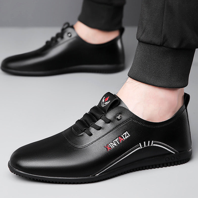 Vello — Men's Slip-On PU Leather Sneakers