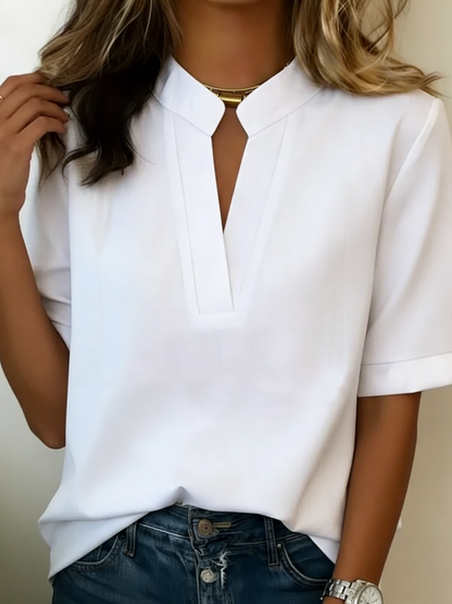 Élise — Refined Collar Elegant Blouse