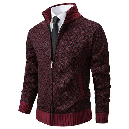 Oliver - Luxurious Zip Cardigan