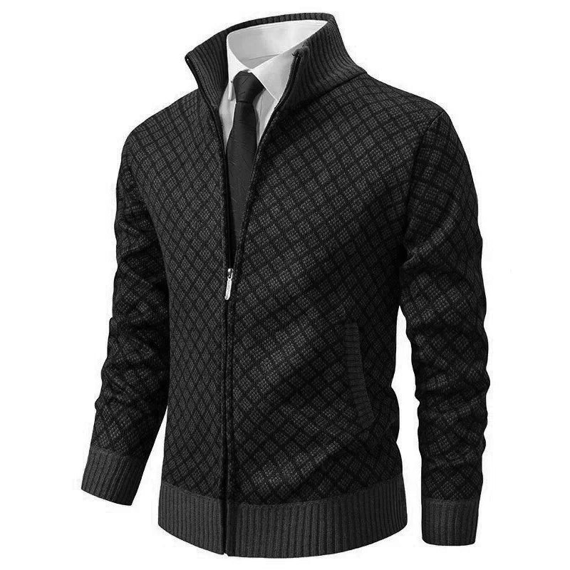 Oliver - Luxurious Zip Cardigan