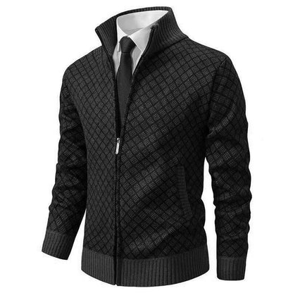 Oliver - Luxurious Zip Cardigan