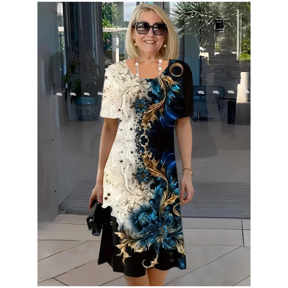 The Rosalia - Effortless Floral Midi