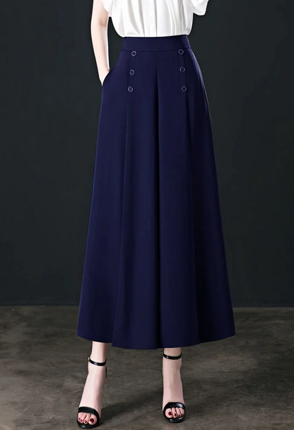Verlaine — Wide-Leg Pleated Trousers