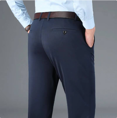 Men's Classic Casual Pants with High Elasticity