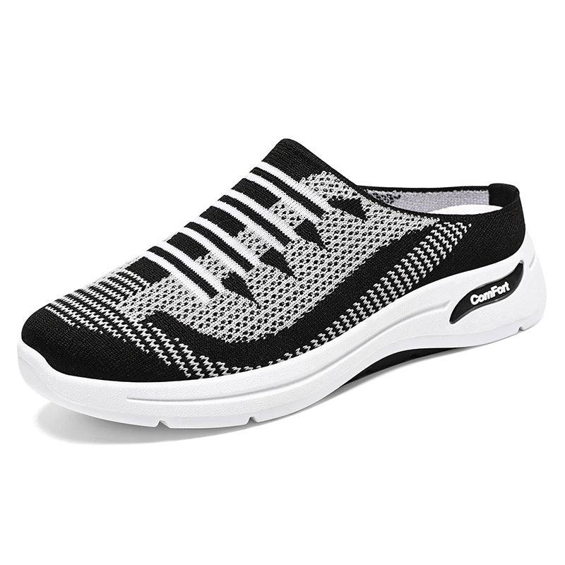 Comfortable and lightweight slip-on women's sneakers made of mesh