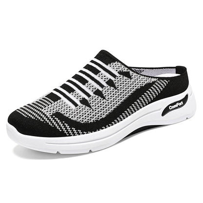Comfortable and lightweight slip-on women's sneakers made of mesh
