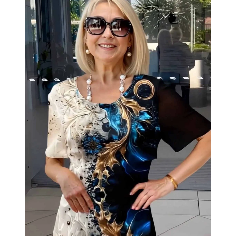 The Rosalia - Effortless Floral Midi