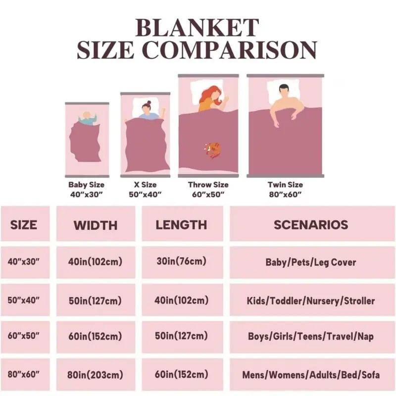 Lovely Cozy Flannel Blanket