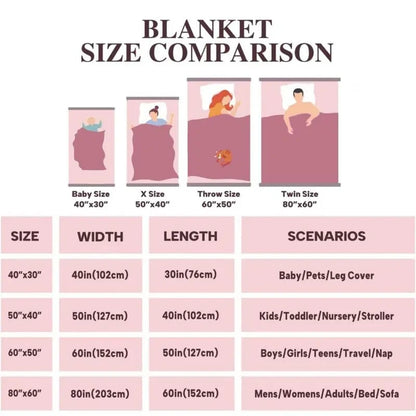 Lovely Cozy Flannel Blanket