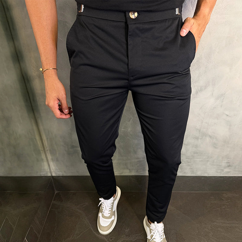 Vantric — Stretch Slim-Fit Trousers