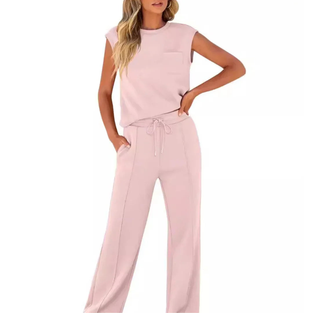 KAIYA - Casual Soft Lounge Co-Ord