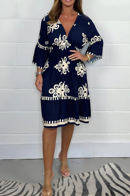 Lira — Flowy Boho Maxi Dress