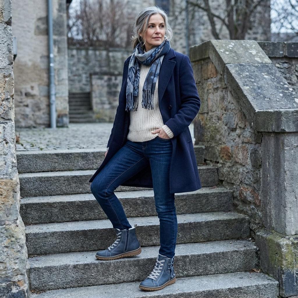 Asellia - Comfortable Ankle Boots