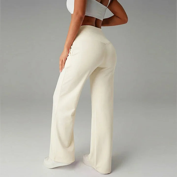 Women's Solid Color Straight Leg Pants