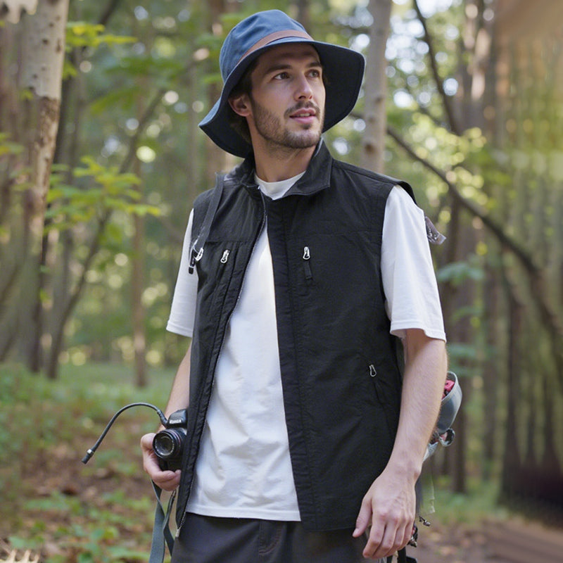 Marconi — Oversized Sleeveless Vest Jacket