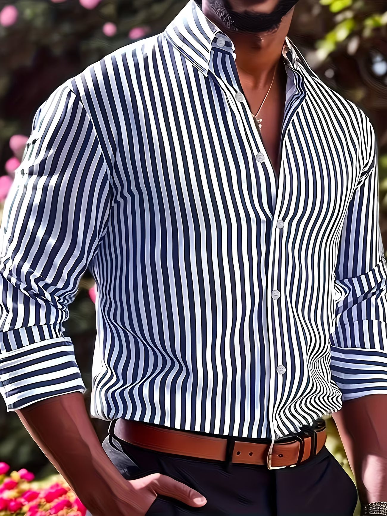 Elegant Striped Shirt