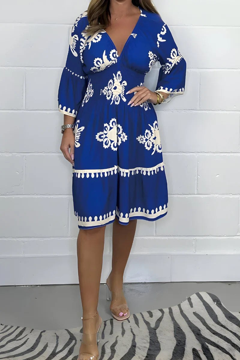 Lira — Flowy Boho Maxi Dress