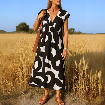 Valerie —  V-Loop Summer Maxi Dress