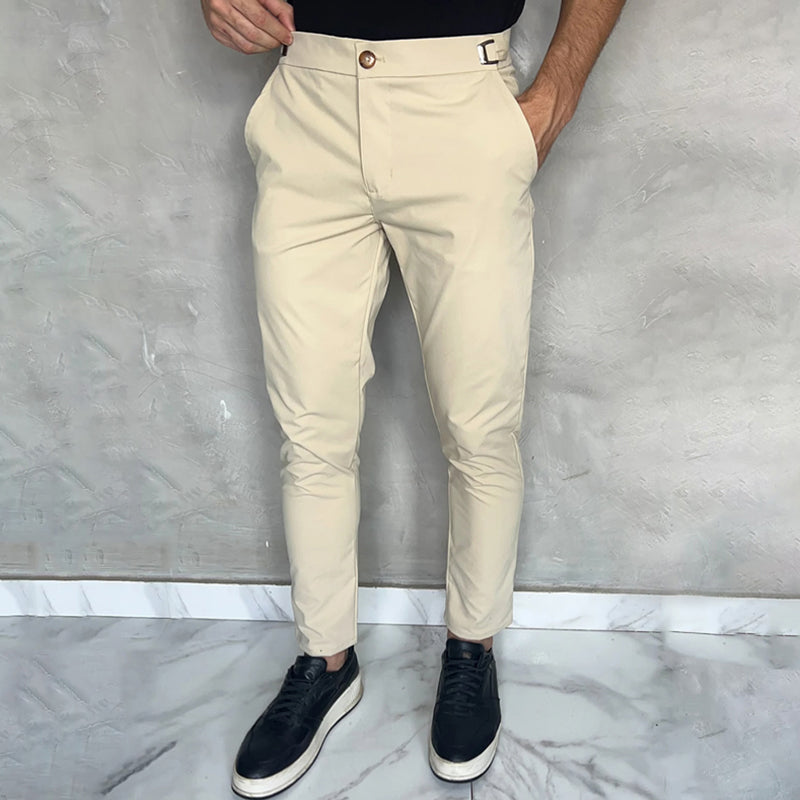 Vantric — Stretch Slim-Fit Trousers