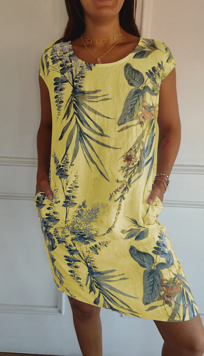 Charmè — Printed Midi Dress