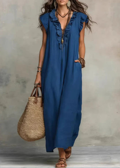 Érenia  — Fluid Bohemian Midi Dress