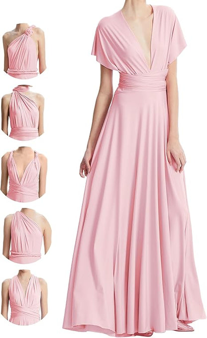 Versatile Dress - Tied in Multiple Ways