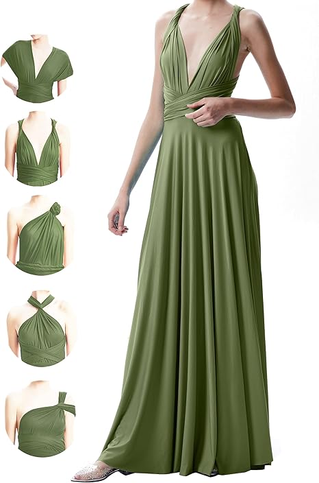 Versatile Dress - Tied in Multiple Ways