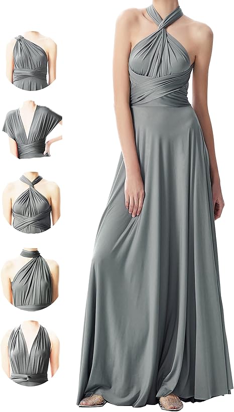 Versatile Dress - Tied in Multiple Ways