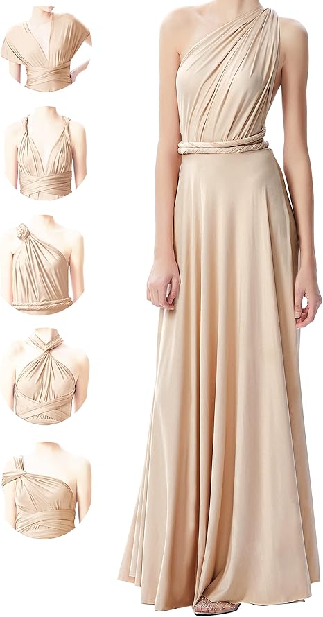 Versatile Dress - Tied in Multiple Ways