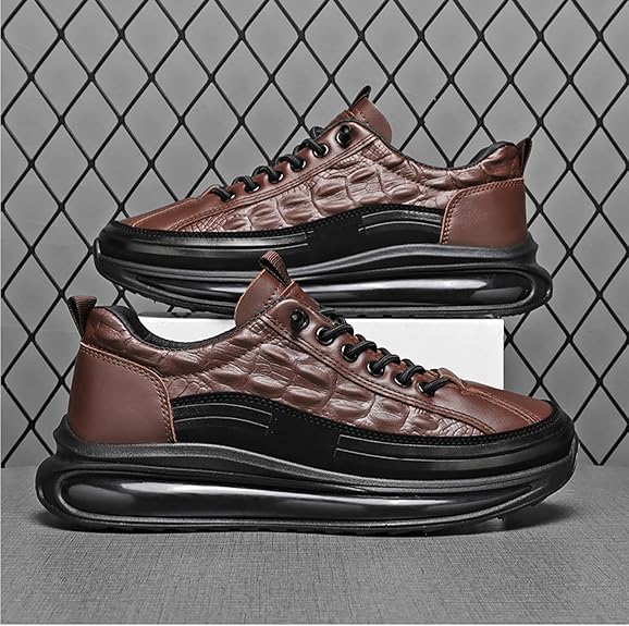 Premium Leather Sneakers - Effortless Comfort