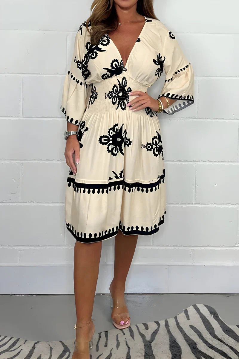 Lira — Flowy Boho Maxi Dress