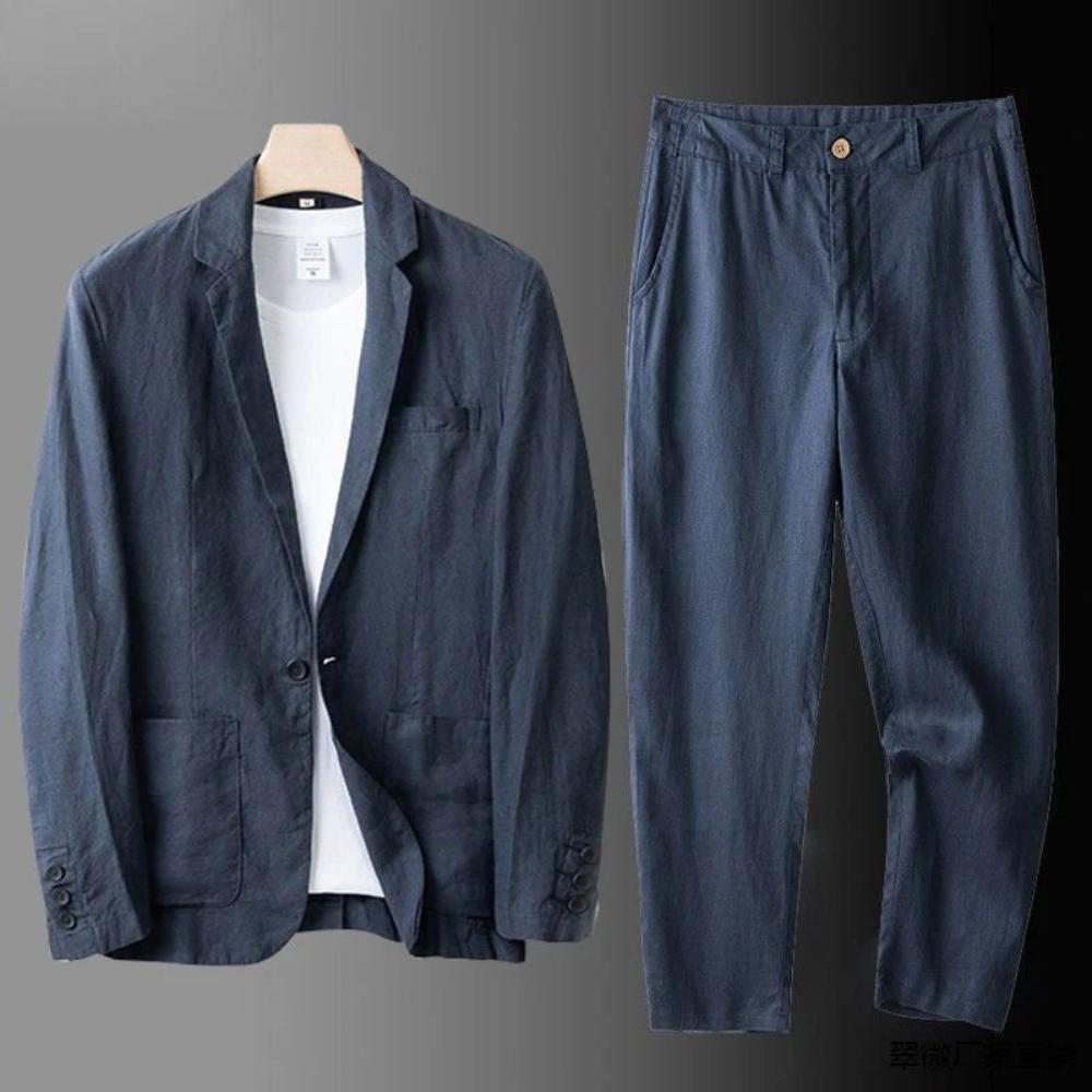 Elegant Linen Set — Breathable Co-Ord