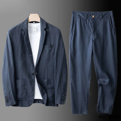 Elegant Linen Set — Breathable Co-Ord