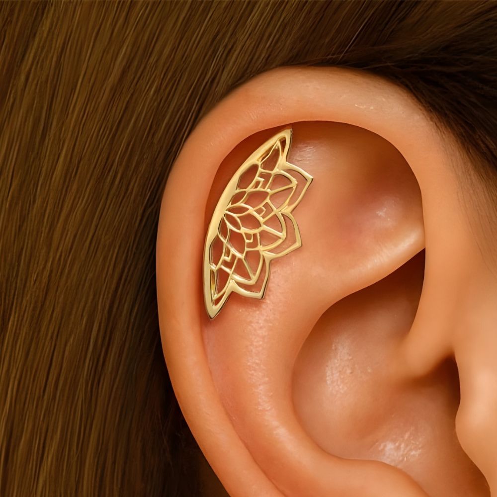 Mandala Helix Cartilage Earring