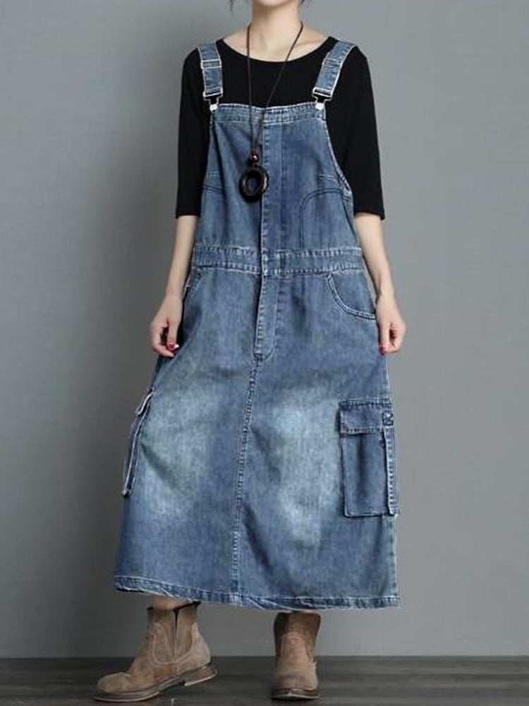 Devé — Loose Fit Denim Dress