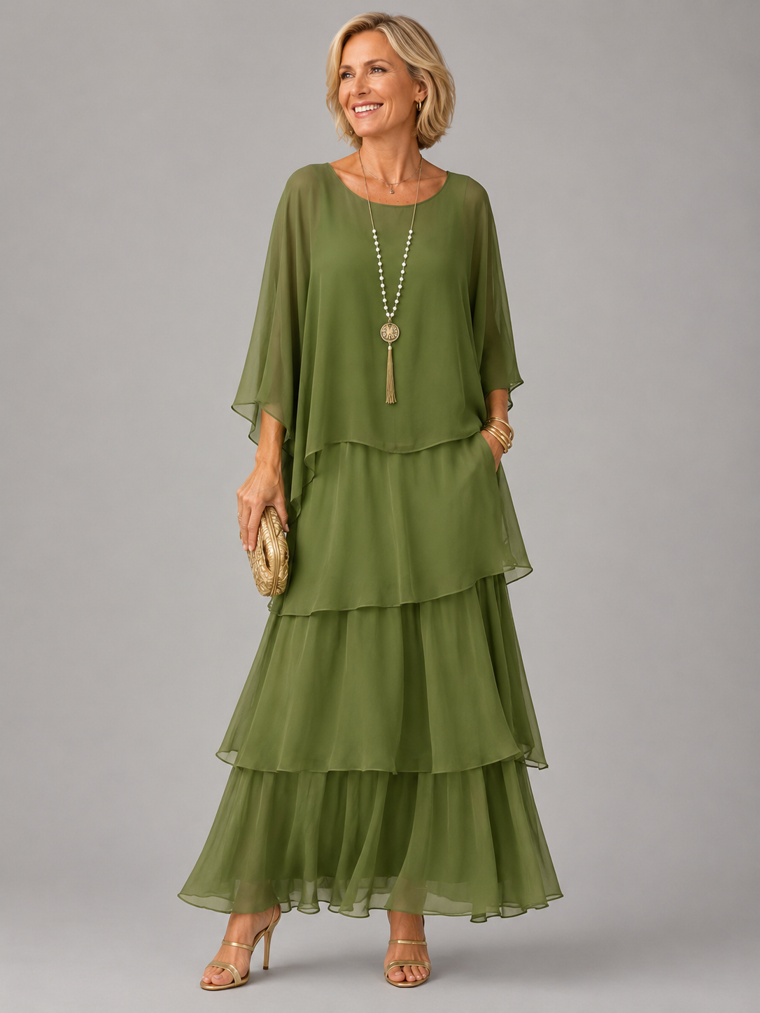 Lara — Fluid Maxi Dress
