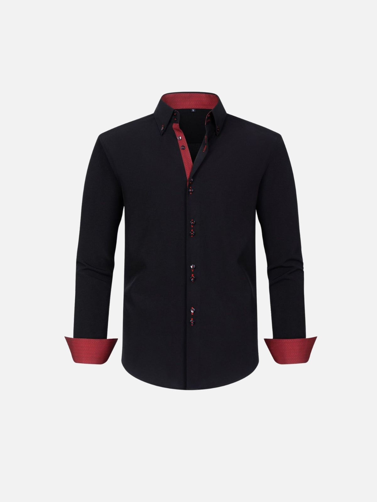 Four-Way Stretch Shirt — Colour-Matched Contrast