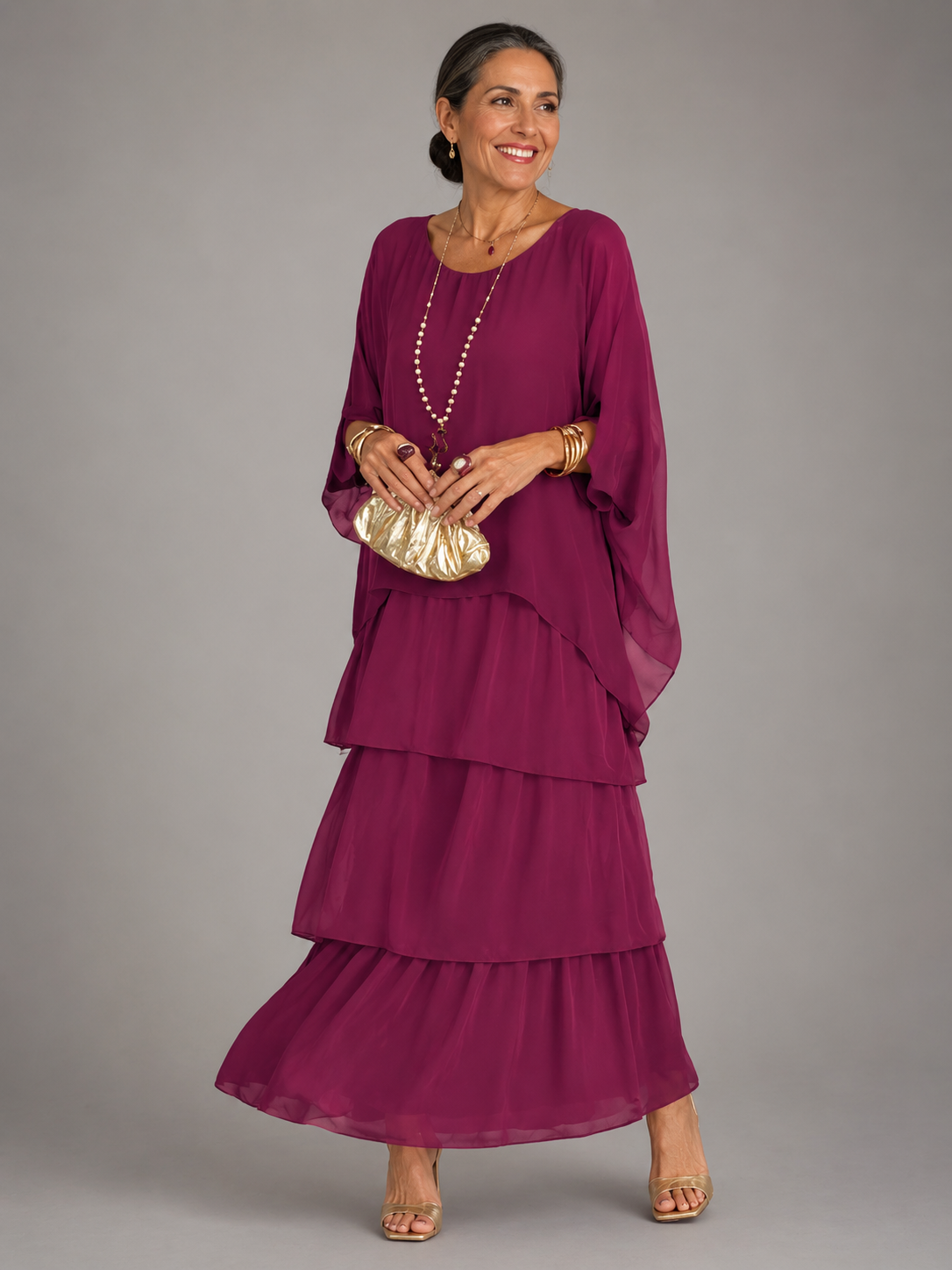 Lara — Fluid Maxi Dress