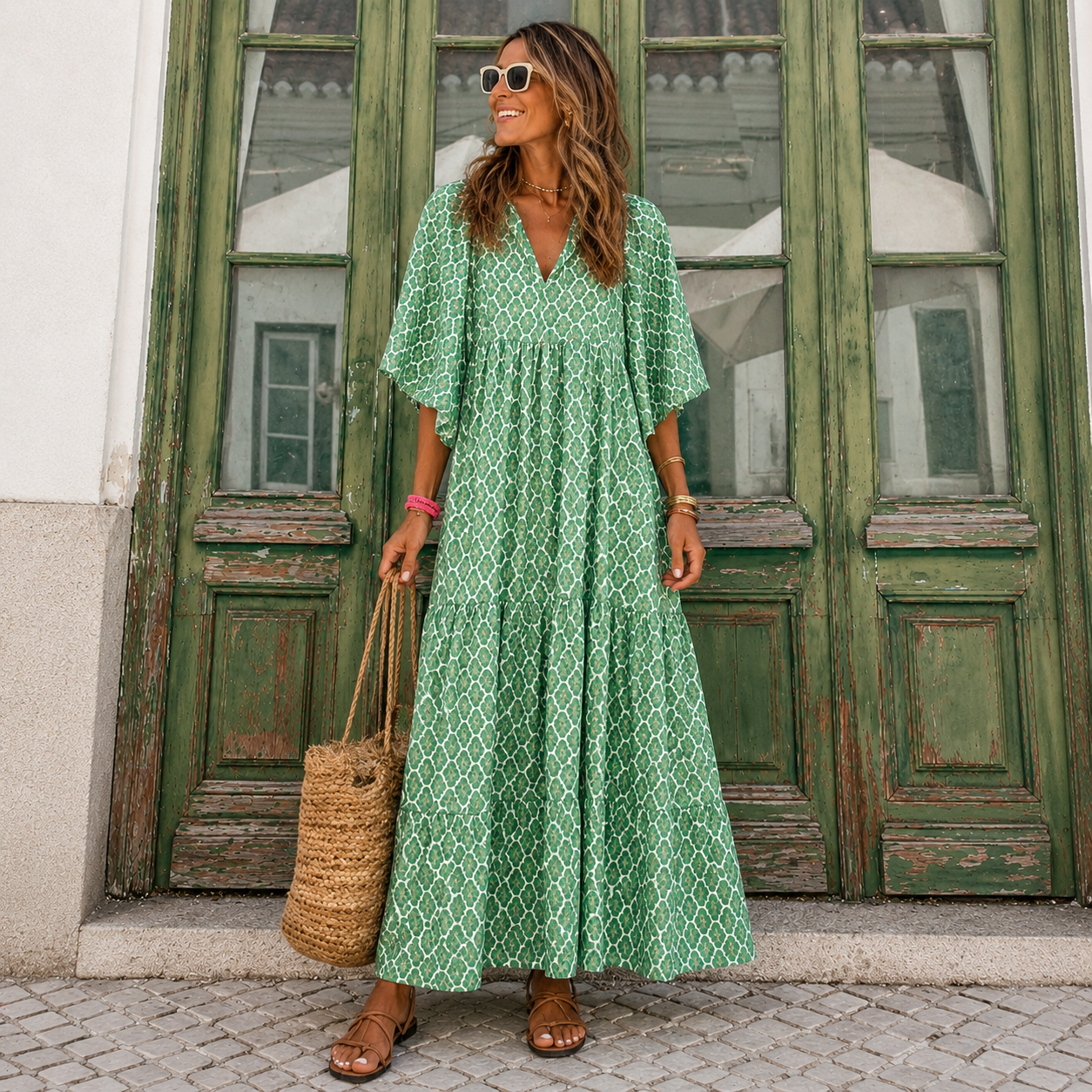 Isabel — Boho Maxi Dress