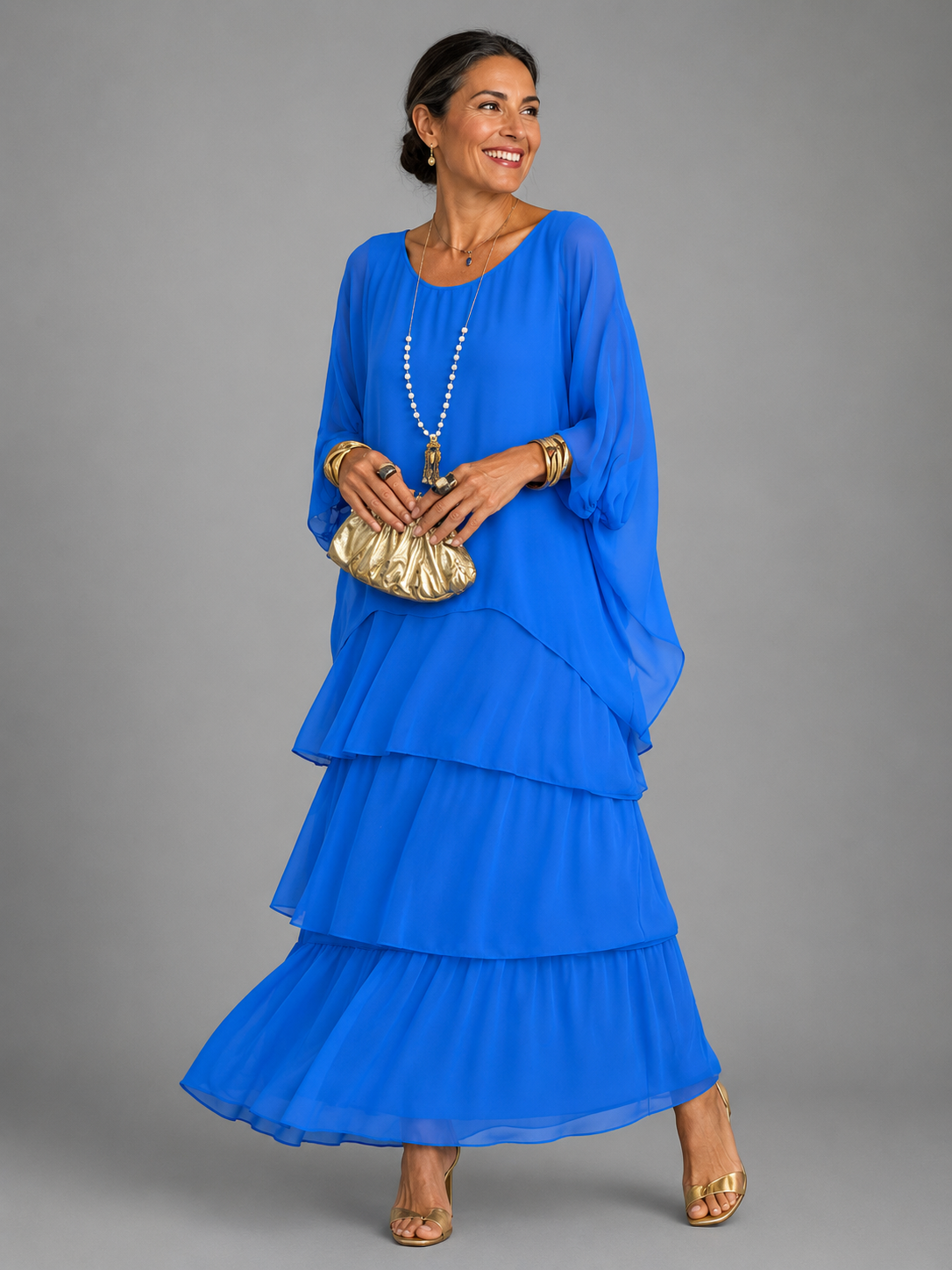 Lara — Fluid Maxi Dress