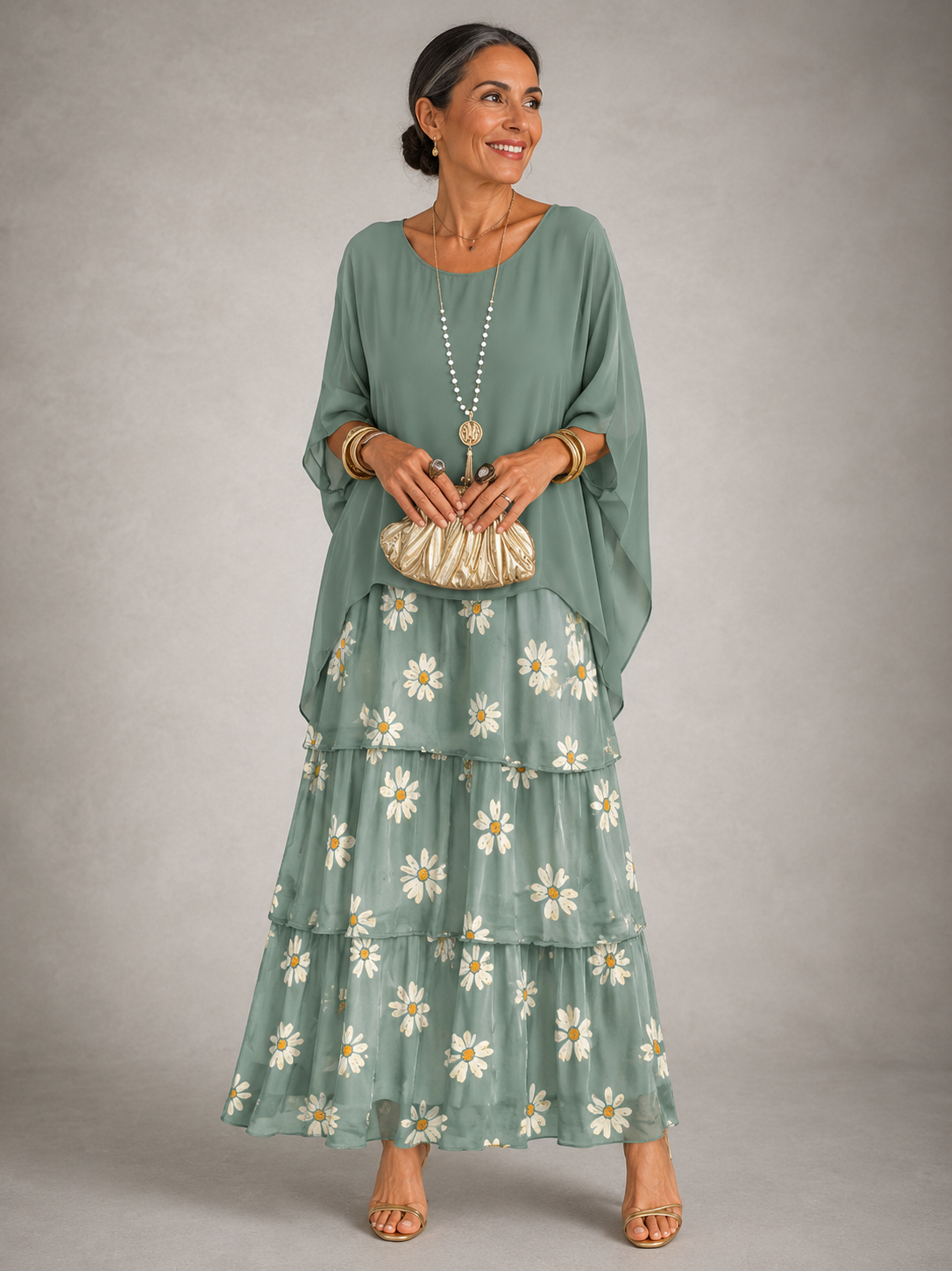 Lara — Fluid Maxi Dress