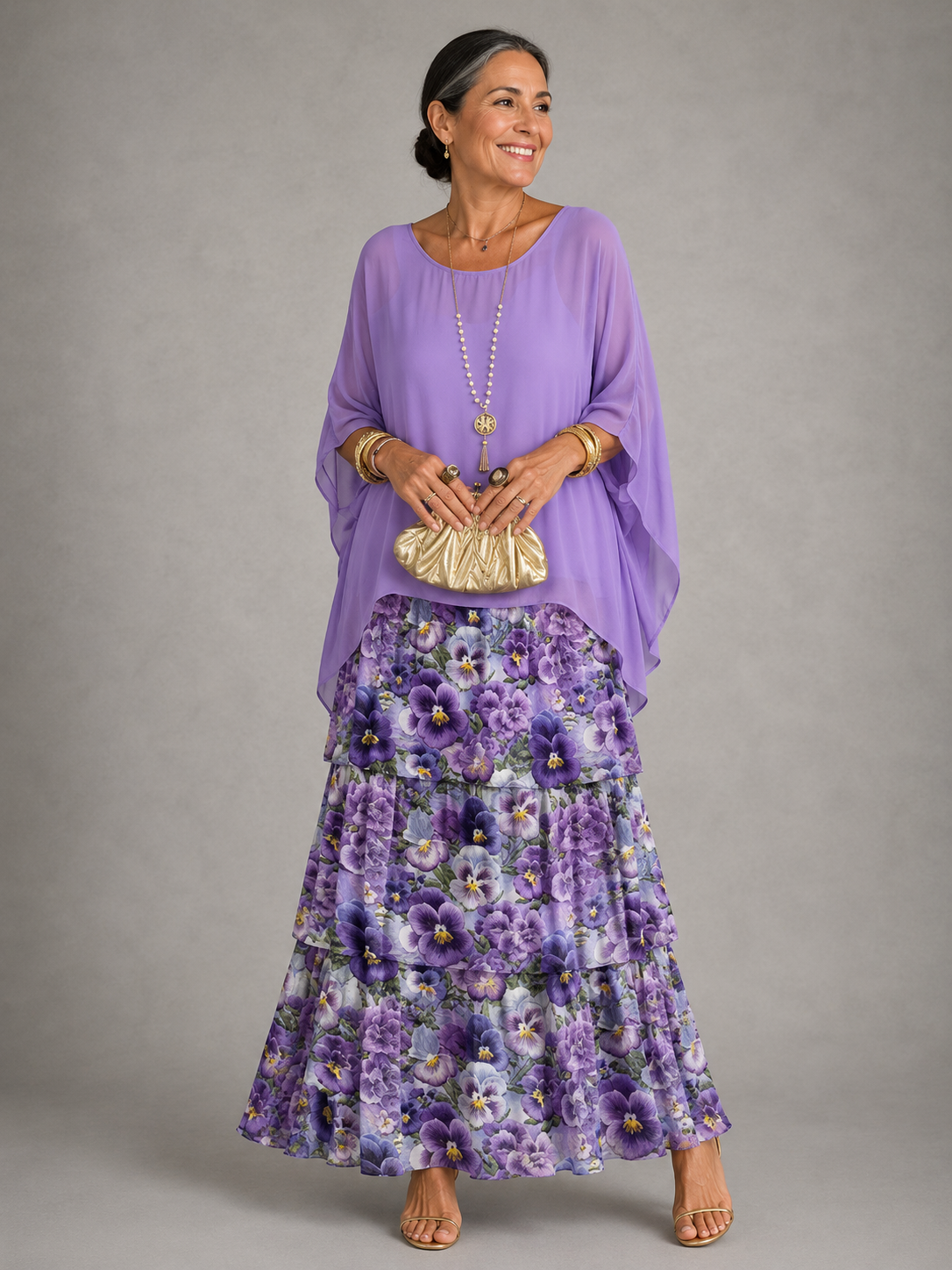 Lara — Fluid Maxi Dress