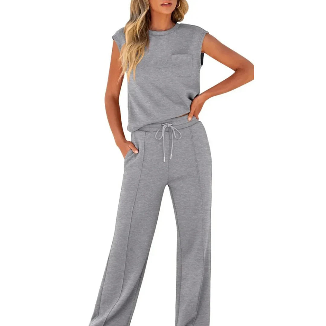 KAIYA - Casual Soft Lounge Co-Ord