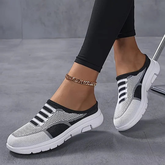 Orthotic Slip-On Shoes with Breathable Comfort Support