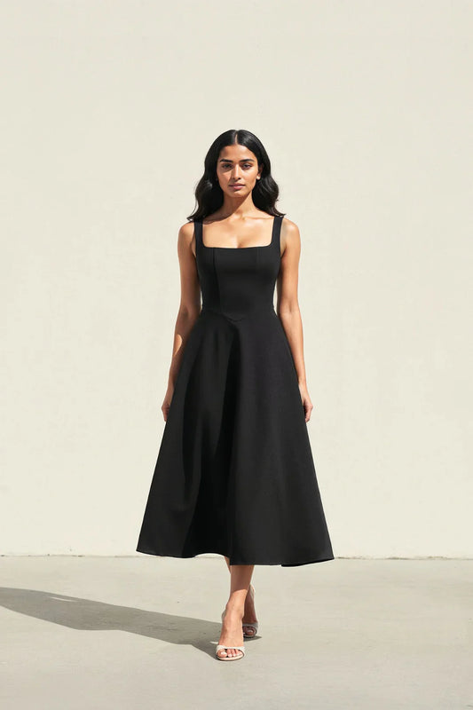 Gracen — Women's Flowing Midi Dress