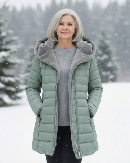 Elena - Comfortable Quilted Winter Coat