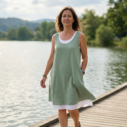 Vesnaya — Strapless Summer Layering Dress