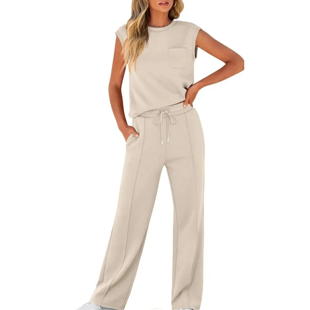 KAIYA - Casual Soft Lounge Co-Ord