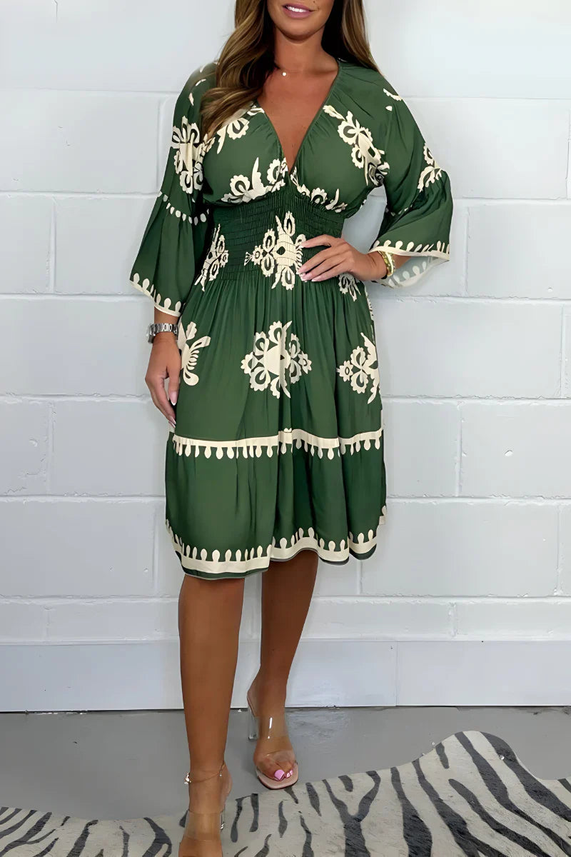 Lira — Flowy Boho Maxi Dress