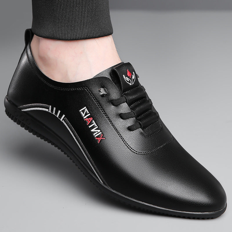Vello — Men's Slip-On PU Leather Sneakers
